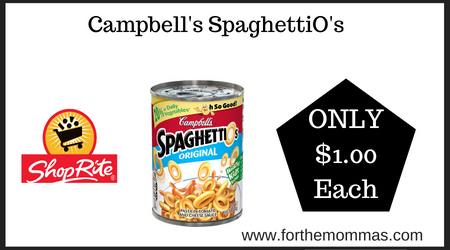 Campbell's SpaghettiO's