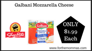 Galbani Mozzarella Cheese
