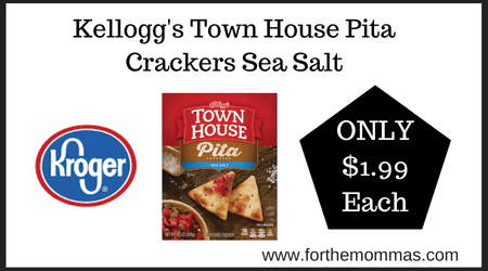 Kellogg's Town House Pita Crackers Sea Salt