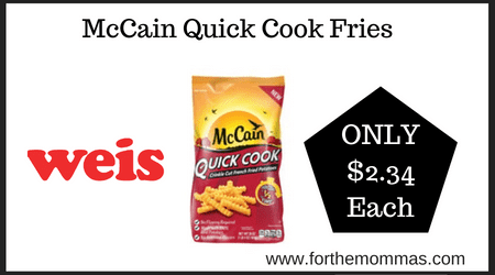 McCain Quick Cook Fries