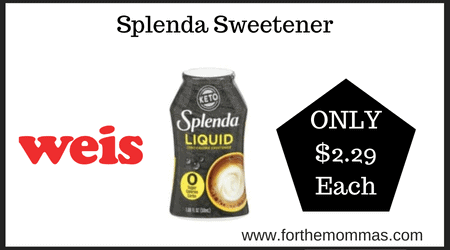 Splenda Sweetener