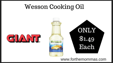Wesson Cooking Oil