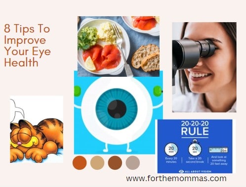 8 Tips To Improve Your Eye Health