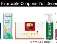 New Printable Coupons For December