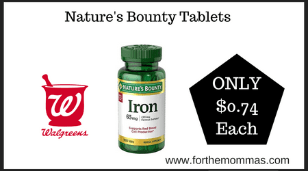 Walgreens-Deal-on-Natures-Bounty-Tablets