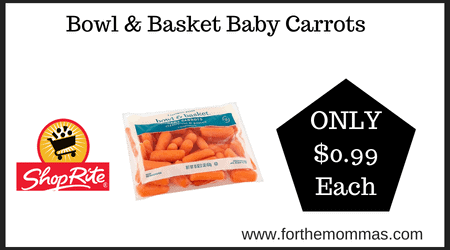Bowl & Basket Baby Carrots