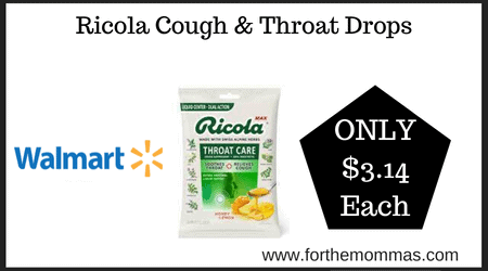 Ricola Cough & Throat Drops