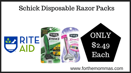 Rite-Aid-Deal-on-Schick-Disposable-Razor-Packs