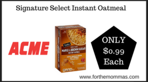 Acme-Deal-on-Signature-Select-Instant-Oatmeal