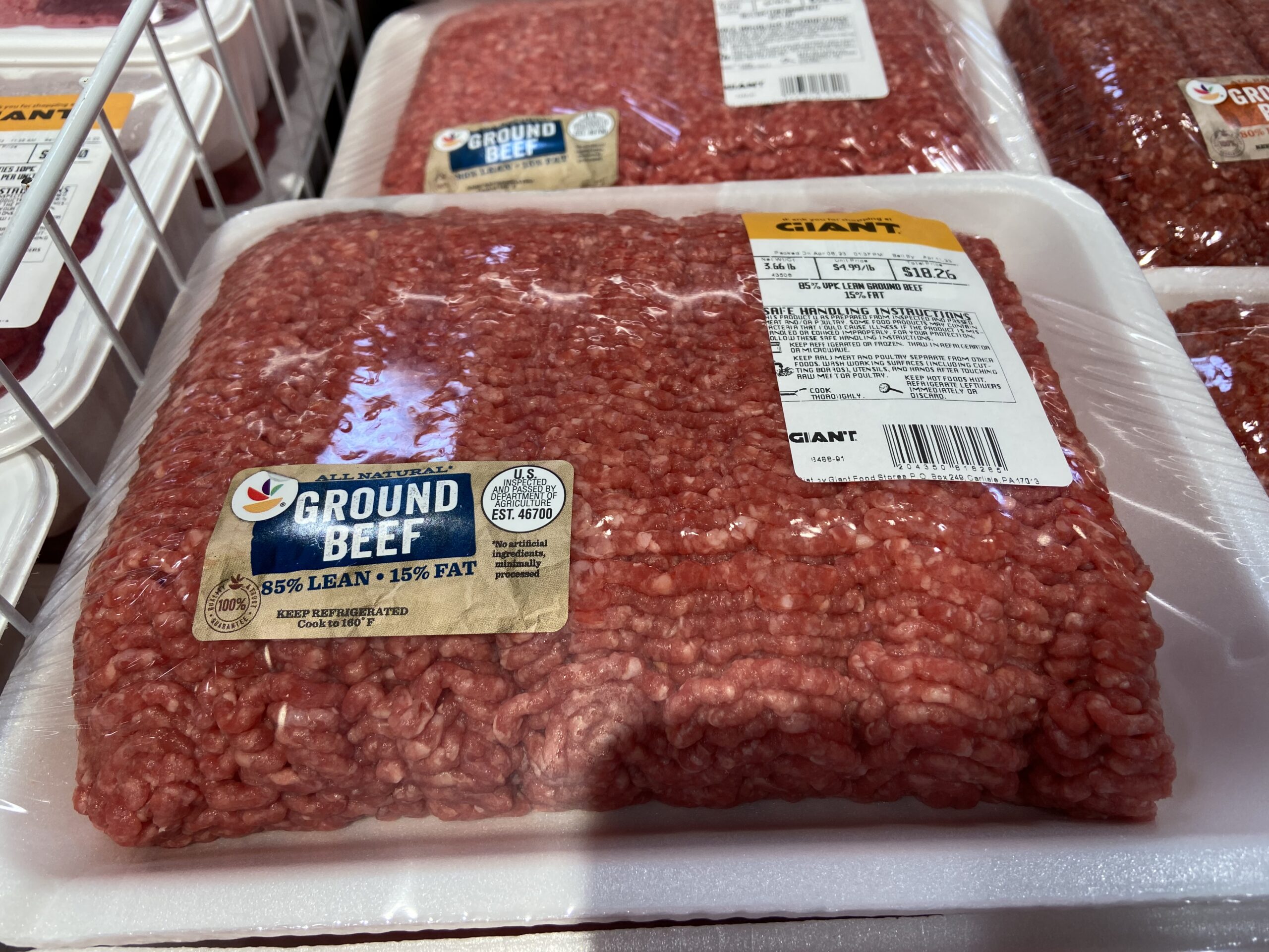 Fresh Ground Beef & More ONLY 2.99 Lb with Giant Deal