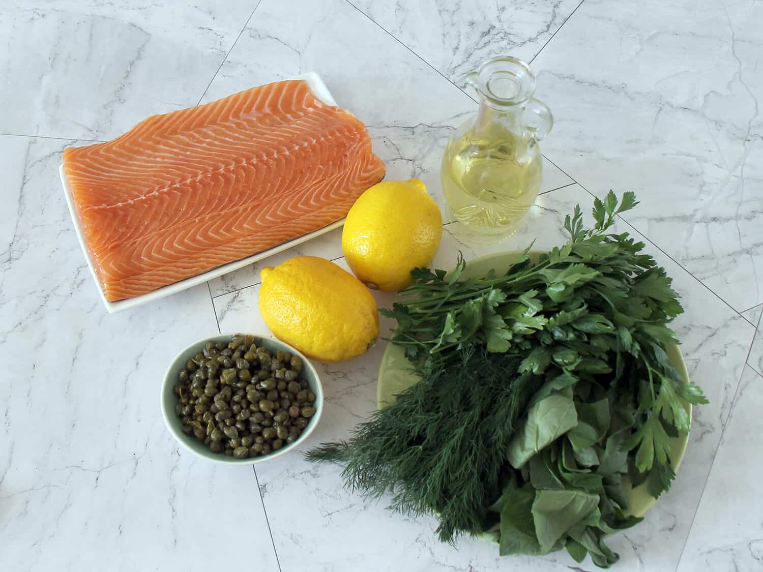 Quick and Easy Baked Salmon en Papilotte with Herbs and Capers