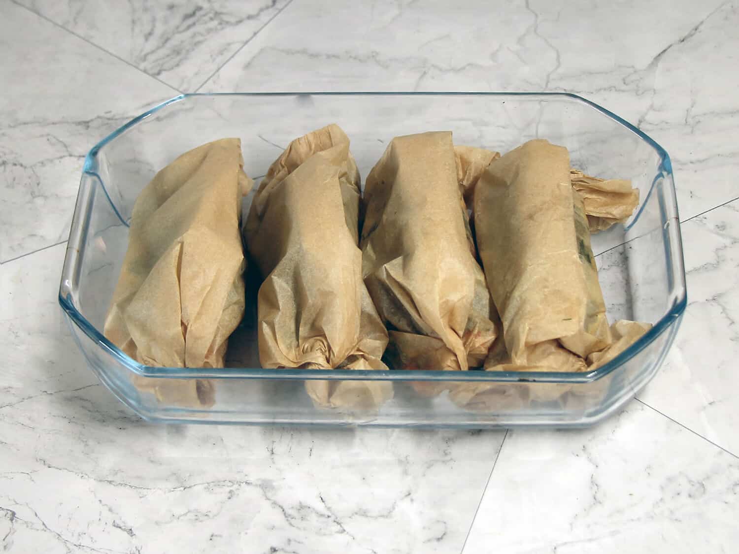 Quick and Easy Baked Salmon en Papilotte with Herbs and Capers