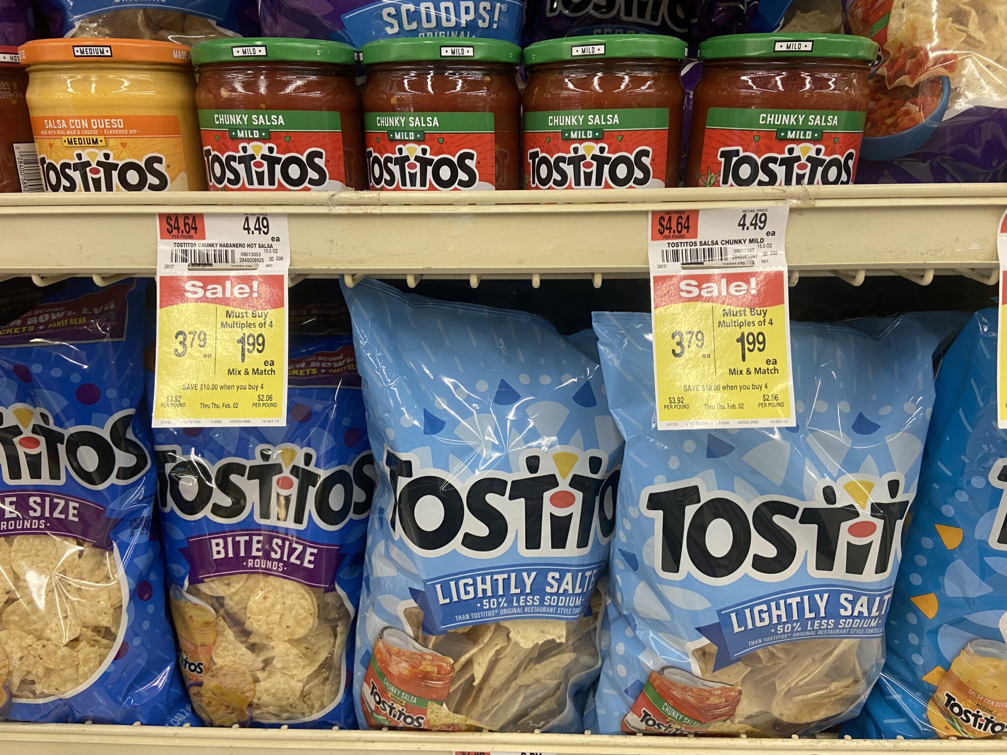 Acme: Tostitos Products JUST $1.99 Each Thru 2/2!