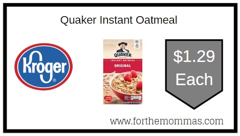 Quaker-Instant-Oatmeal-Kroger