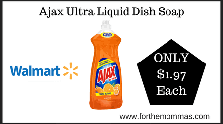 Walmart-Deal-on-Ajax-Ultra-Liquid-Dish-Soap