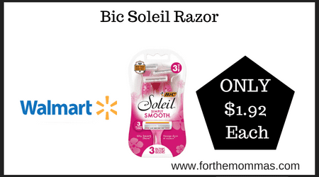 Walmart-Deal-on-Bic-Soleil-Razor