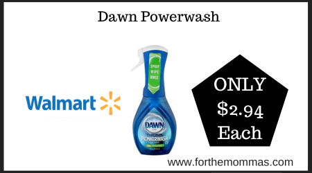 Walmart Deal on Dawn Powerwash