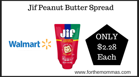 Walmart Deal on Jif Peanut Butter Spread