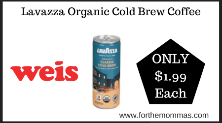 Weis Deal on Lavazza Organic Cold Brew Coffee (1)