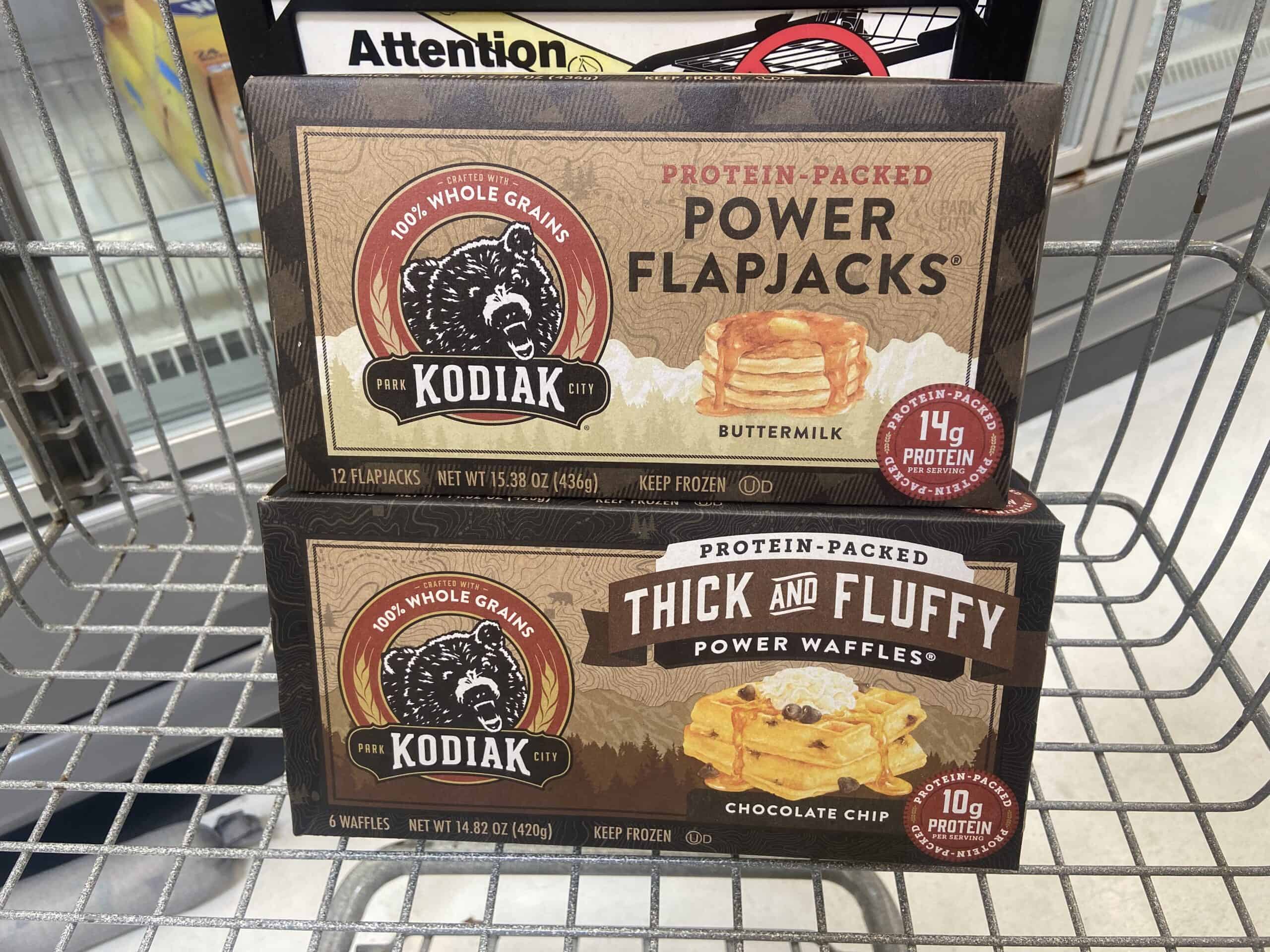 Kodiak Protein-Packed Buttermilk Power Flapjacks, 15.38 oz, 12 Count  (Frozen) 