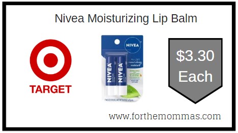 Nivea-Moisturizing-Lip-Balm-Target