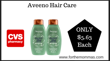 CVS Deal on Aveeno Hair Care