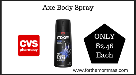 CVS Deal on Axe Body Spray