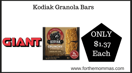 Giant-Deal-on-Kodiak-Granola-Bars