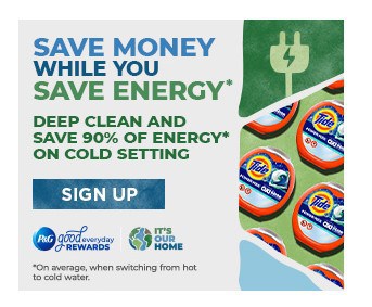 P&G Good Everyday – Save Money While You Save Energy