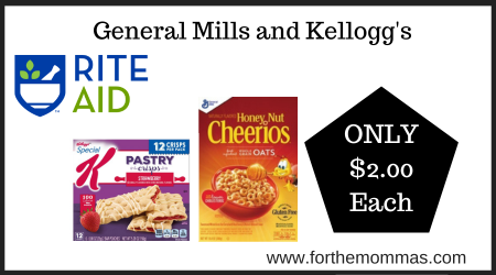 Rite Aid Deal on General Mills