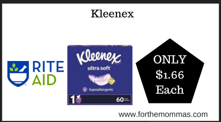 Rite Aid Deal on Kleenex
