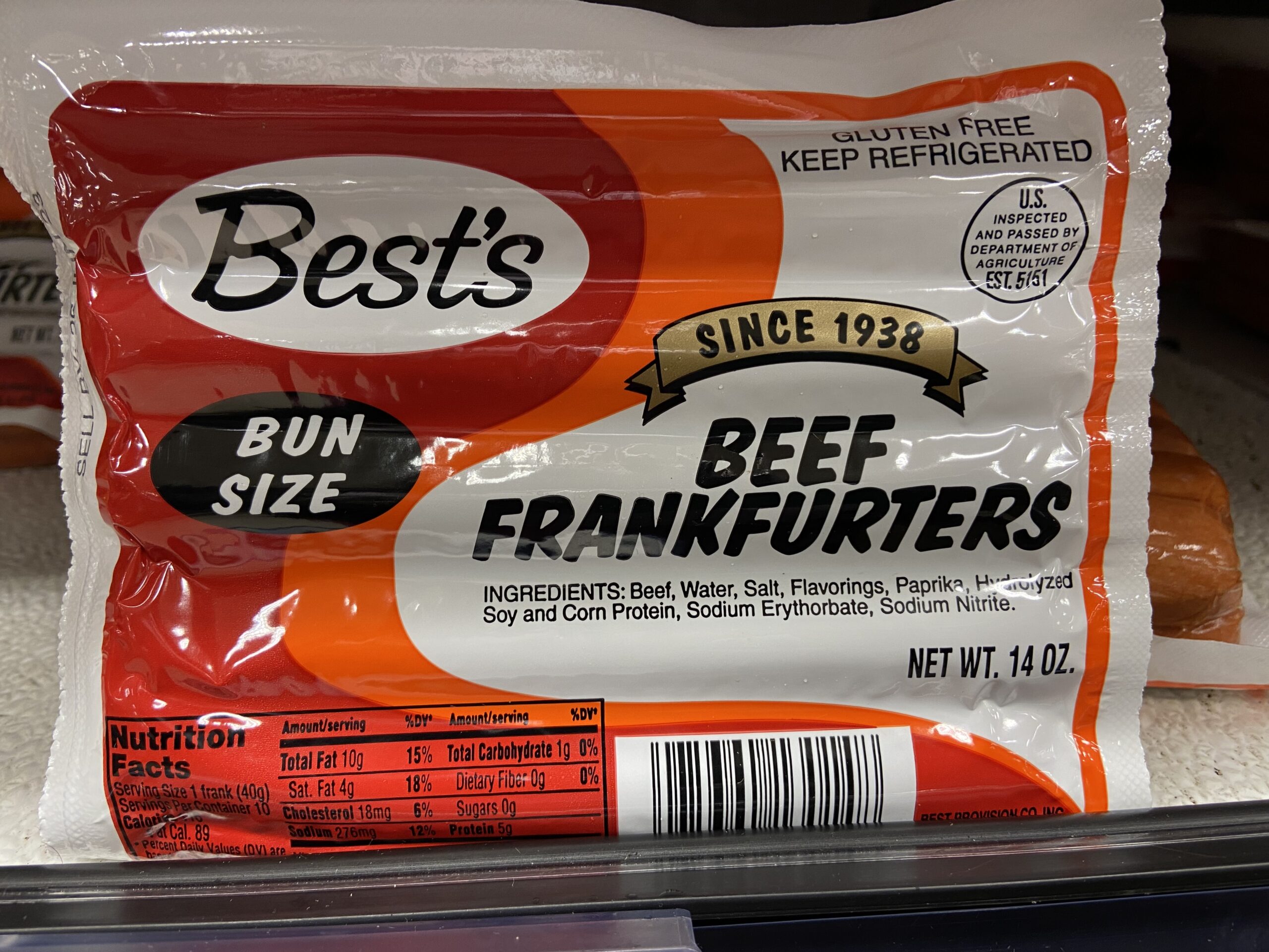 ShopRite Deal on Bests Beef Franks