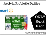 Walmart Deal on Activia Probiotic Dailies