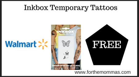 Walmart Deal on Inkbox Temporary Tattoos