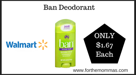 Walmart-Deal-on-on-Ban-Deodorant