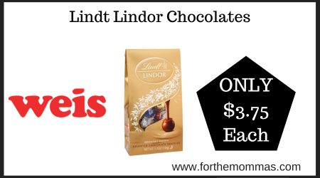 Weis Deal on Lindt Lindor Chocolates