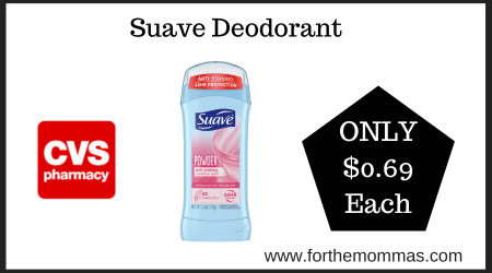 CVS Deal on Suave Deodorant