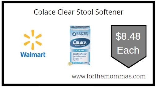 Colace Clear Stool Softener