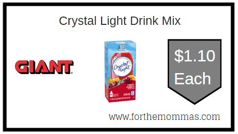 Crystal Light Drink Mix Giant