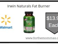 Coupon & Rebate Deal at Walmart on Irwin Naturals Fat Burner Thru 7/31