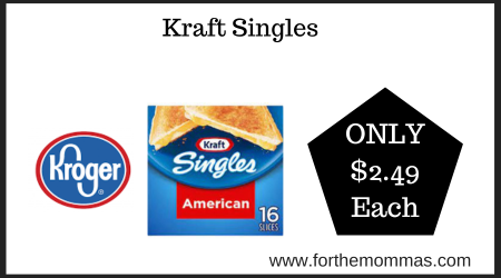 Kroger Deal on Kraft Singles