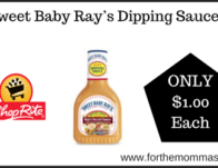 ShopRite: Sweet Baby Ray’s Dipping Sauce ONLY $1.00 Each & More Thru 5/27