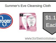 Digital Coupon Deal at Kroger on Summer’s Eve Cleansing Cloth Thru 6/1