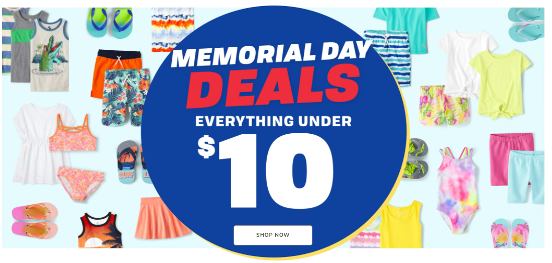 The Childrens Place Memorial Day Blowout Sale