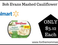 Coupon Deal at Walmart on Bob Evans Mashed Cauliflower