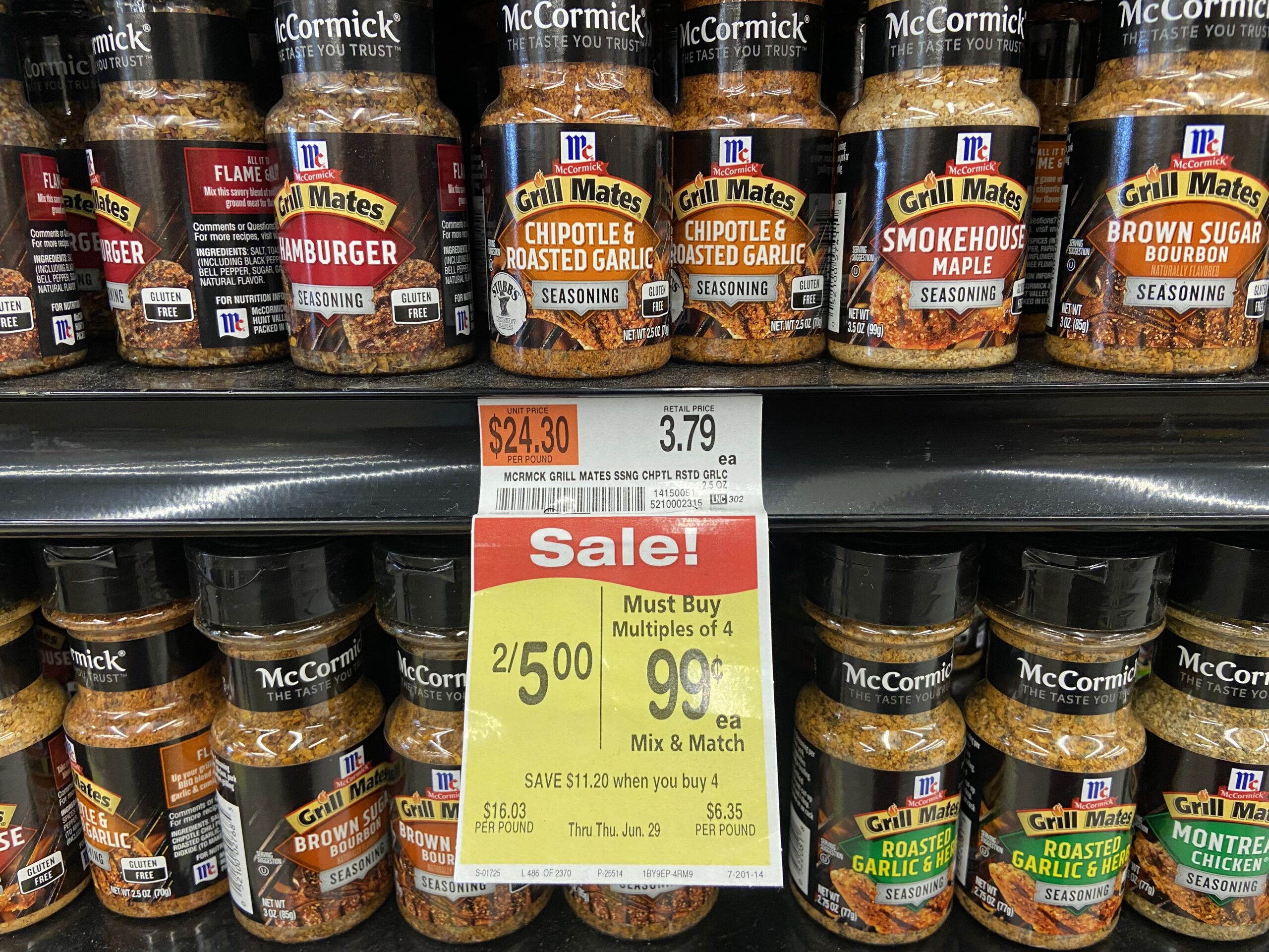 Acme Deal on McCormick Grill Mates Acme Deal on McCormick Grill Mates