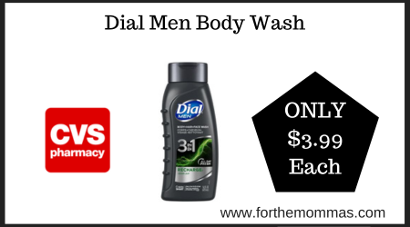CVS Deal on Dial Men Body Wash