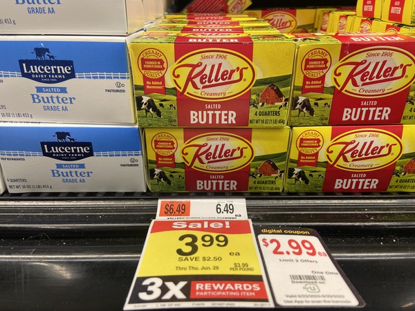 Keller’s Or Lucerne Butter