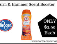 Digital Coupon Deal at Kroger on Arm & Hammer Scent Booster Thru 6/7