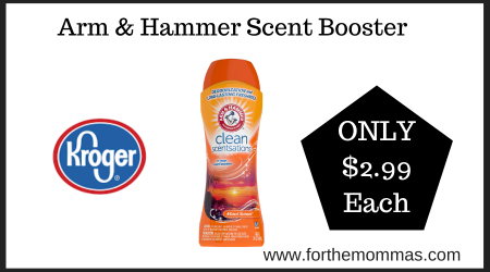 Kroger Deal on Arm & Hammer Scent Booster